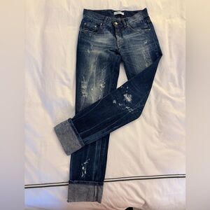 Pierre Balmain distressed jeans